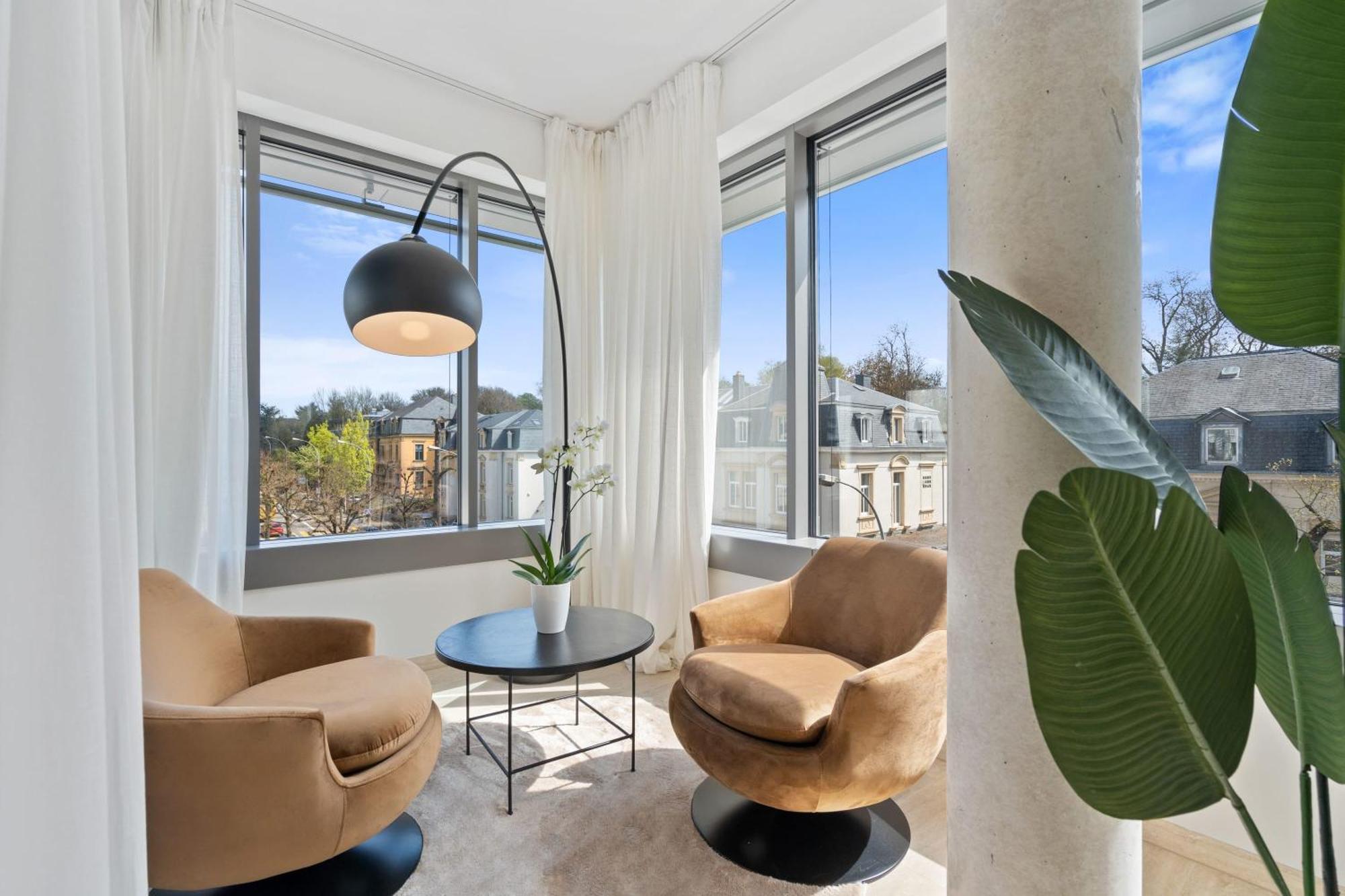 Appartement Elegant 2Br With Balcony In Heart Of Luxembourg Extérieur photo